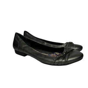 B.O.C by Born Grey metallic flats shoes 10